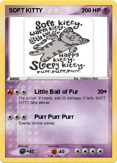 Pokemon SOFT KITTY