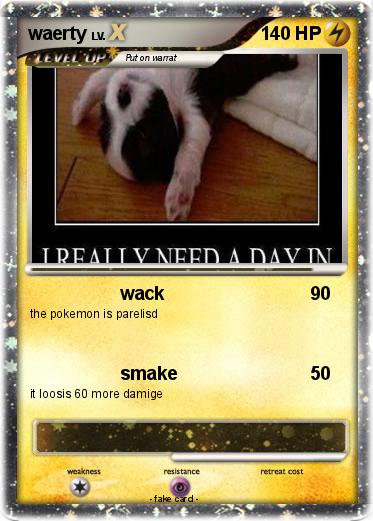 Pokemon waerty