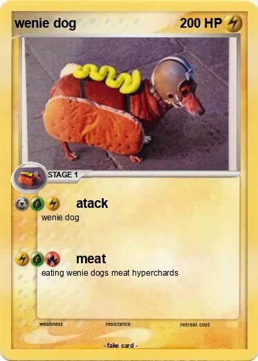 Pokemon wenie dog