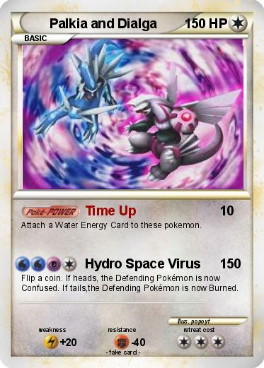 Pokemon Palkia and Dialga