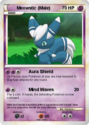 Pokemon Meowstic (Male)