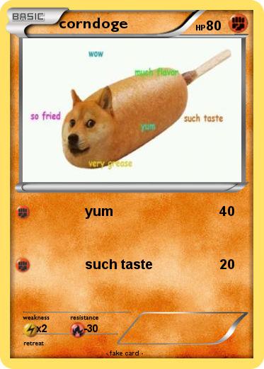 Pokemon corndoge