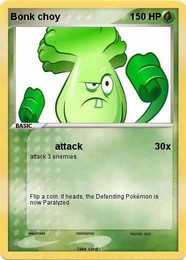 Pokemon Bonk choy