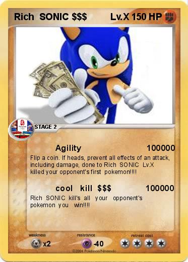Pokemon Rich  SONIC $$$         Lv.X