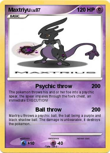 Pokemon Maxtriyu