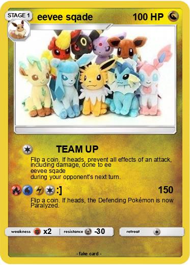 Pokemon eevee sqade