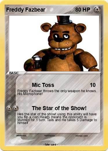 Pokemon Freddy Fazbear