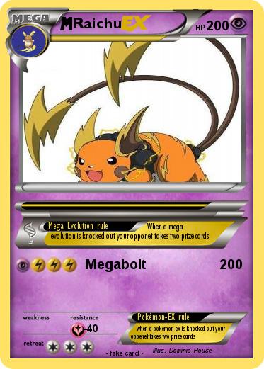 Pokemon Raichu