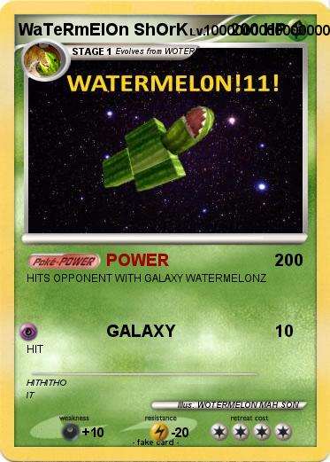 Pokemon WaTeRmElOn ShOrK