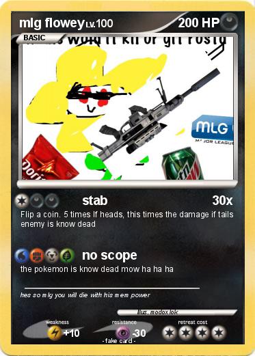 Pokemon mlg flowey