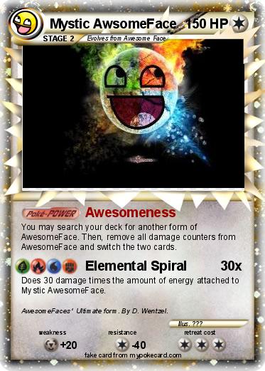 Pokemon Mystic AwsomeFace