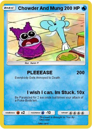 Pokemon Chowder And Mung