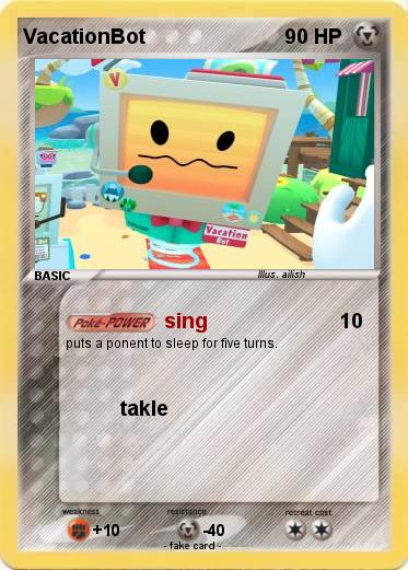 Pokemon VacationBot