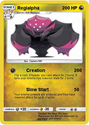 Pokemon Regialpha