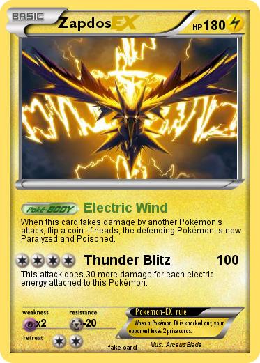 Pokemon Zapdos