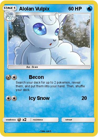 Pokemon Alolan Vulpix