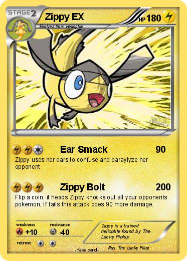 Pokemon Zippy EX