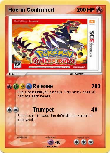 Pokemon Hoenn Confirmed