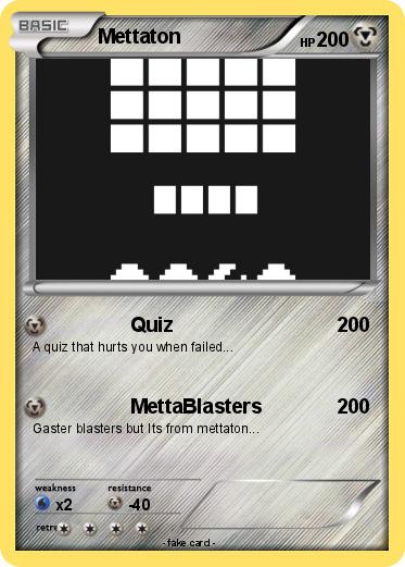 Pokemon Mettaton