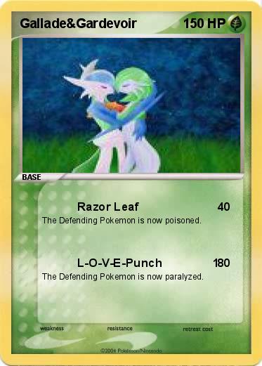 Pokemon Gallade&Gardevoir