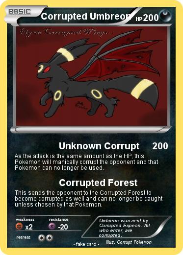Pokemon Corrupted Umbreon