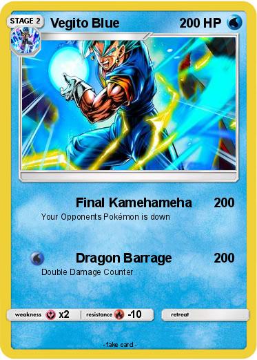 Pokemon Vegito Blue