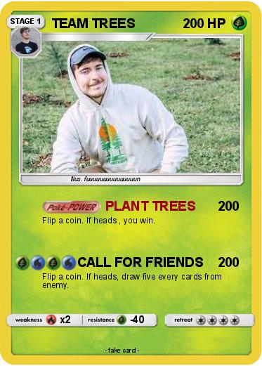 Pokemon TEAM TREES