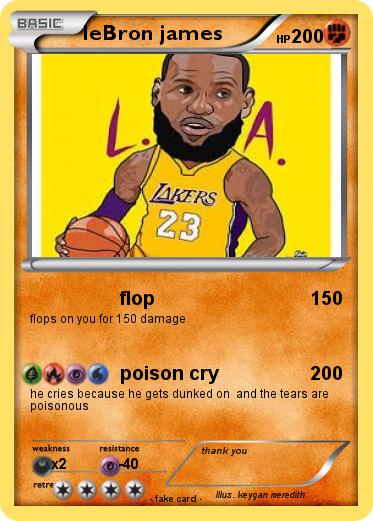 Pokemon leBron james