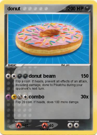 Pokemon donut