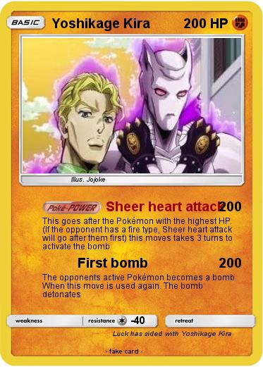 Pokemon Yoshikage Kira