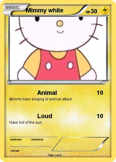 Pokemon Mimmy white