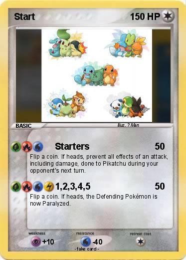 Pokemon Start