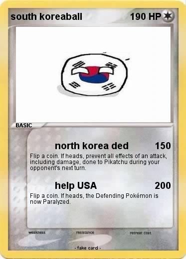 Pokemon south koreaball