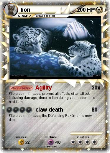 Pokemon lion