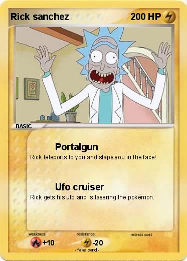 Pokemon Rick sanchez