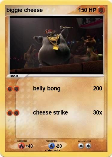 Pokemon biggie cheese