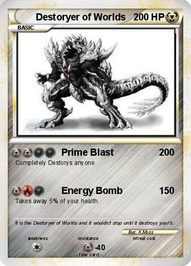 Pokemon Destoryer of Worlds