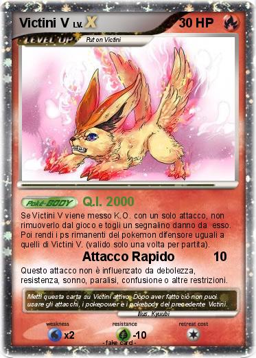 Pokemon Victini V