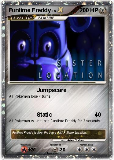 Pokemon Funtime Freddy