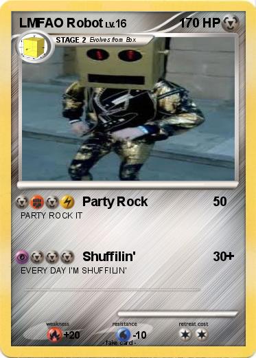 Pokemon LMFAO Robot