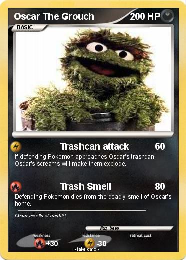 Pokemon Oscar The Grouch