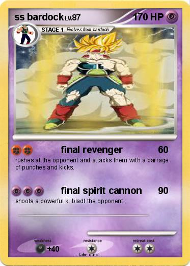 Pokemon ss bardock