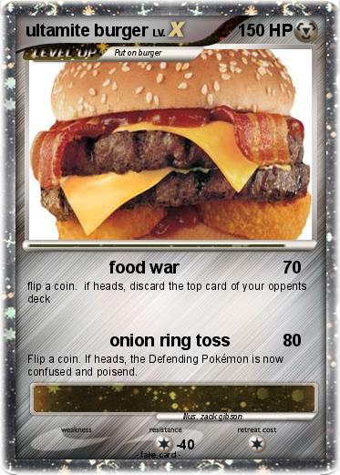 Pokemon ultamite burger