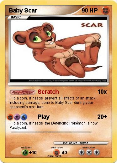 Pokemon Baby Scar