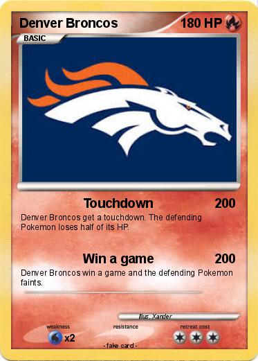 Pokemon Denver Broncos