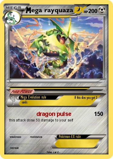 Pokemon ega rayquaza