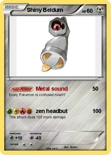 Pokemon Shiny Beldum