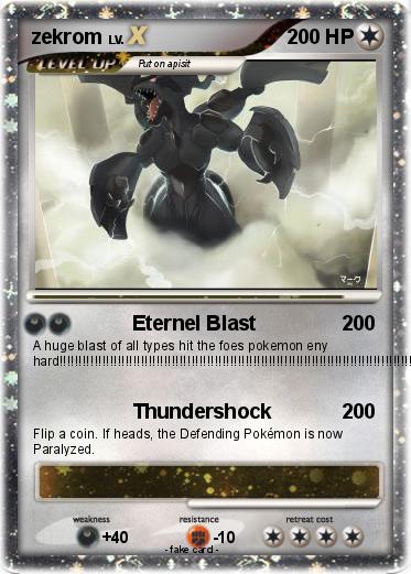 Pokemon zekrom