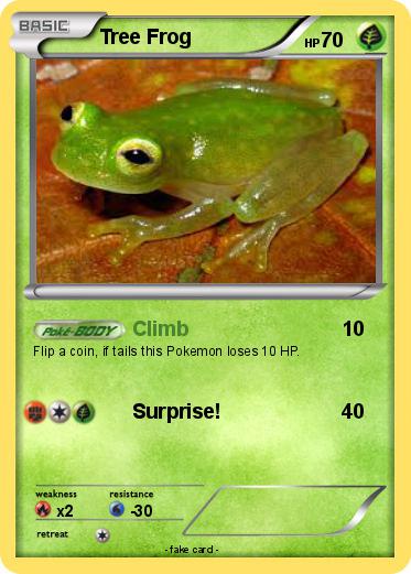 Pokemon Tree Frog
