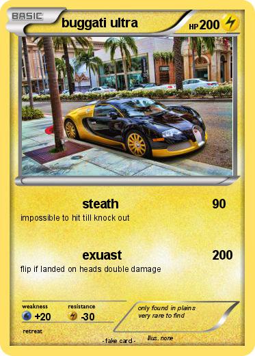 Pokemon buggati ultra